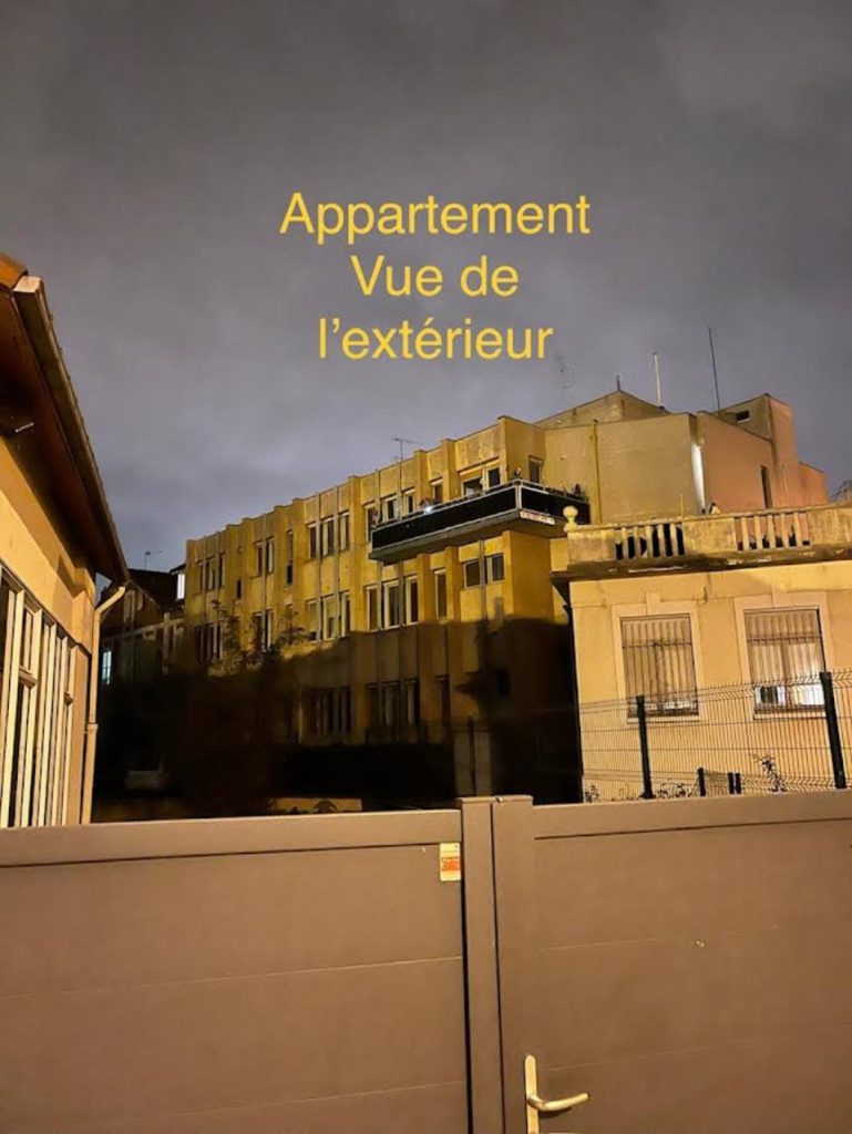 appartement vue de l'extérieur