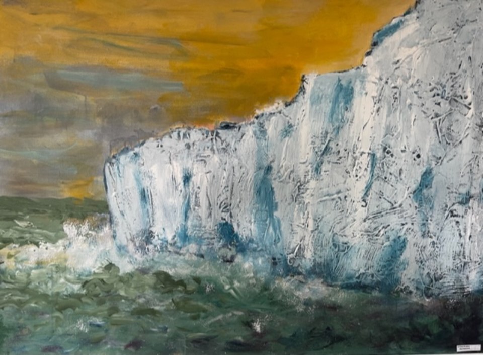 peinture glacier